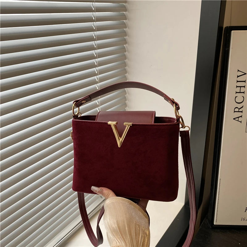 Women’s Mini Suede Tote Bag
