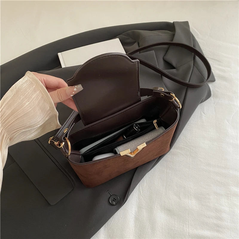 Women’s Mini Suede Tote Bag