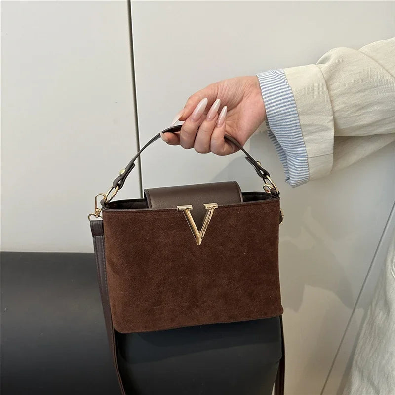 Women’s Mini Suede Tote Bag