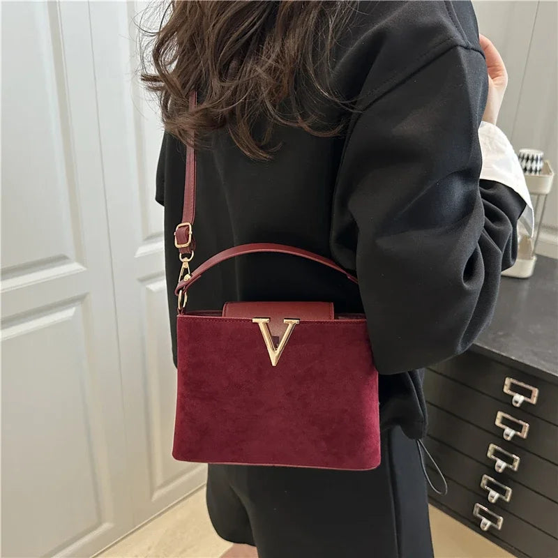 Women’s Mini Suede Tote Bag