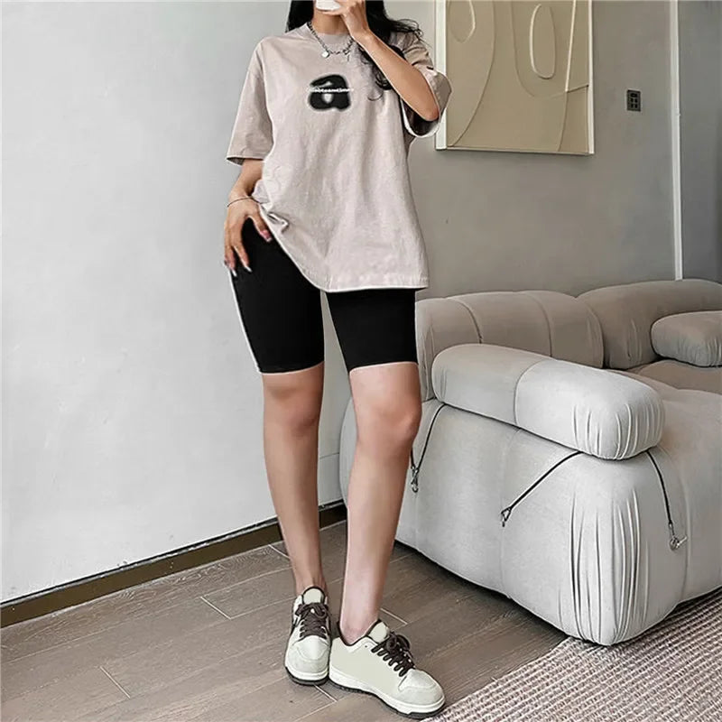 Women Yoga Sports Shorts High Waist Fitness Shorts
