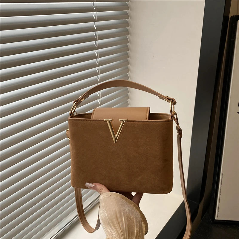 Women’s Mini Suede Tote Bag