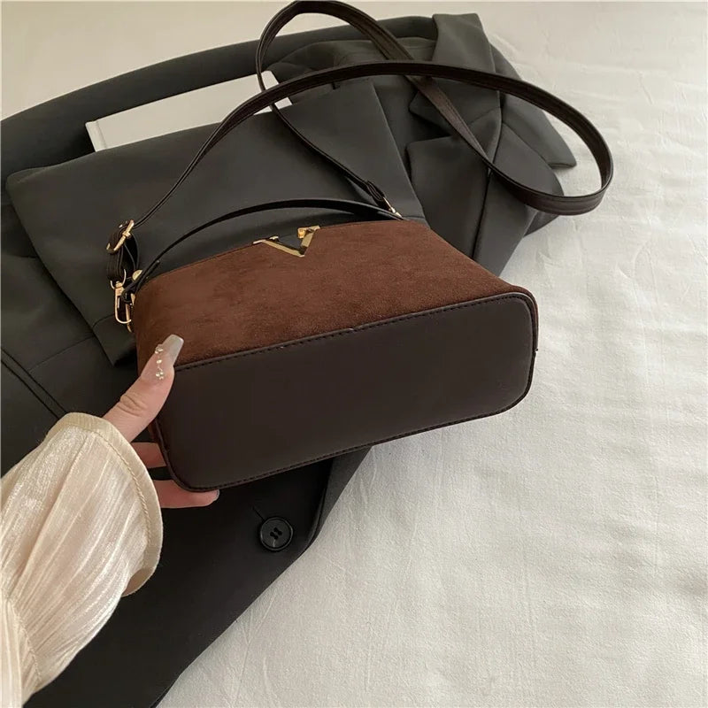 Women’s Mini Suede Tote Bag