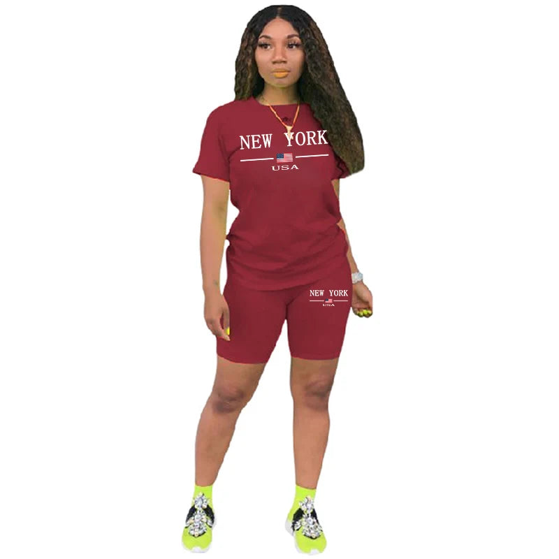 Casual Short 2 Piece Set